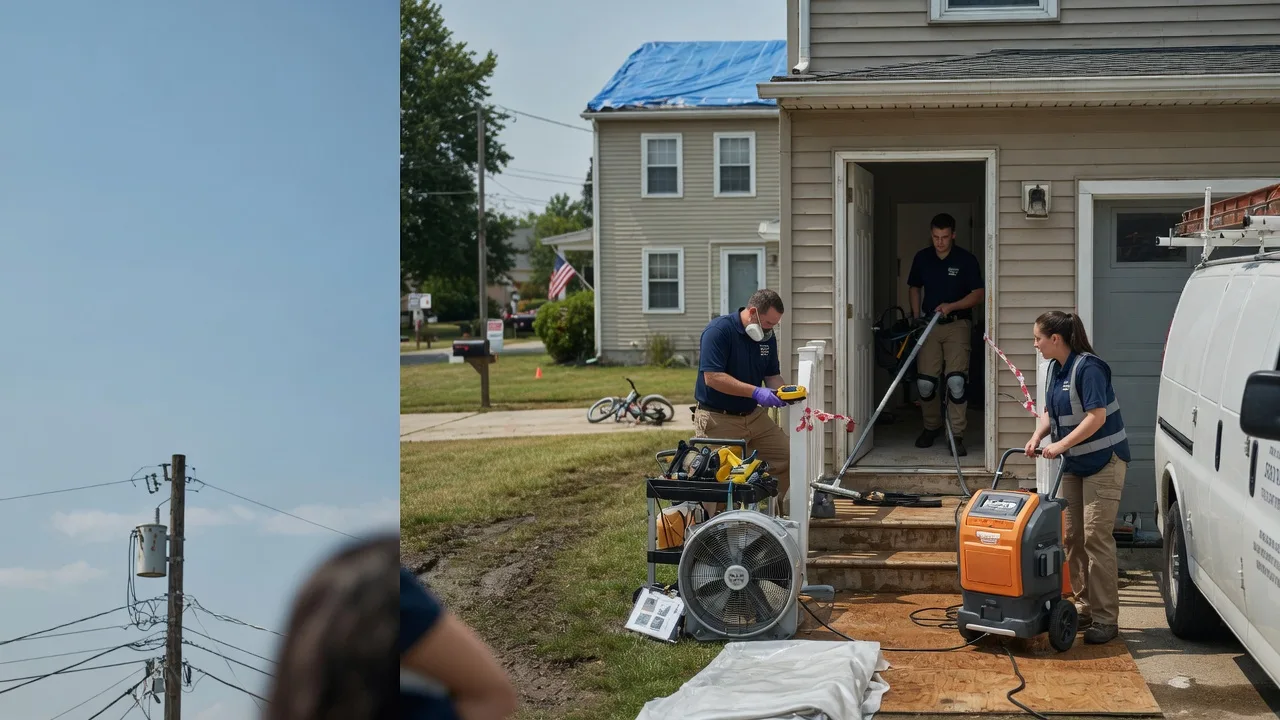 Water Damage Repair in China Village, ME near me